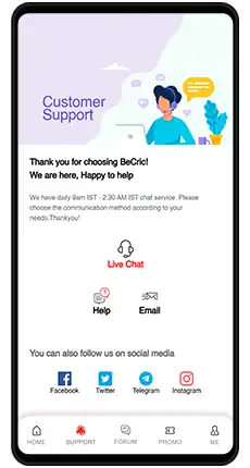 becric support